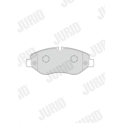 Sada brzdových platničiek kotúčovej brzdy 573760J /JURID/ - obr. 1