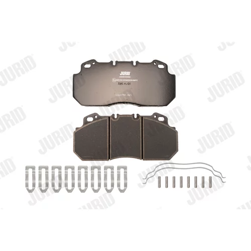 Sada brzdových platničiek kotúčovej brzdy 2909009560 /JURID/ - obr. 1