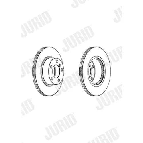 Brzdový kotúč 562976JC /JURID/ - obr. 2