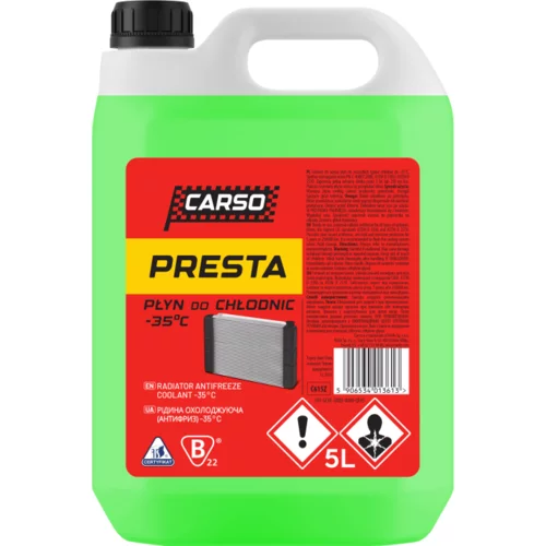 Carso presta -35c 5L zielony