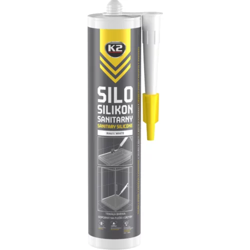 Silikón sanitárny K2 Silo biely 300ml