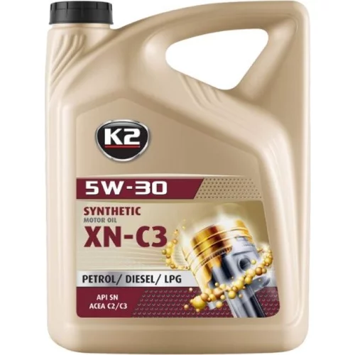 Motorový olej K2 TEXAR 5W-30 XN-C3 5L