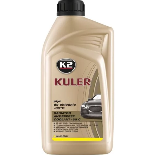 K2 KULER LONG LIFE -35°C ŽLTÝ 1 L