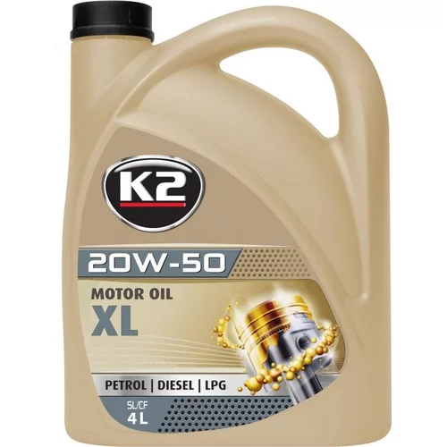 Motorový olej K2 20W-50 XL 4L