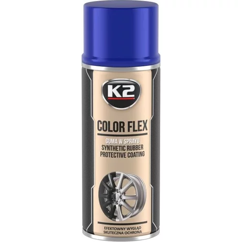 K2 COLOR FLEX MODRÝ 400 ML