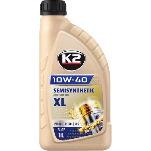 Motorový olej K2 TEXAR 10W-40 XL 1L