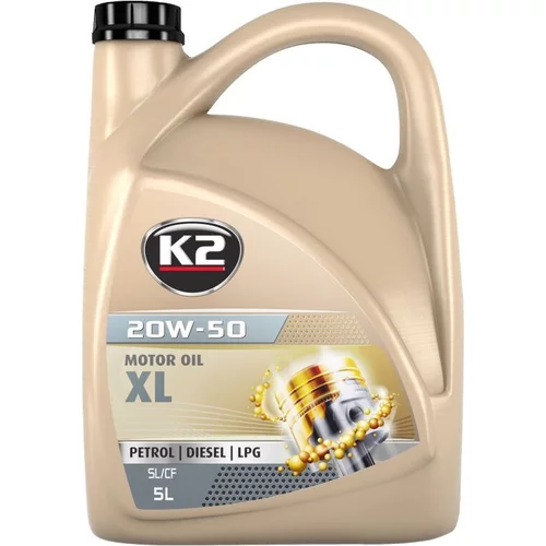 Motorový olej K2 20W-50 XL 5L