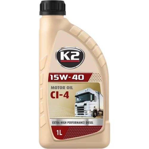 K2 15W40 CI-4 1L