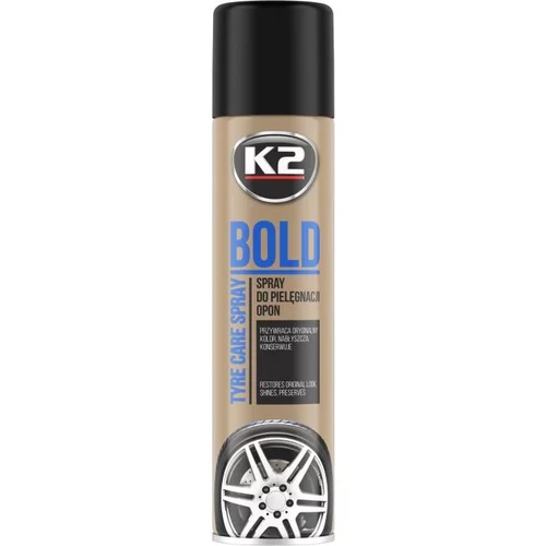 Lesk na pneumatiky K2 BOLD 600ml