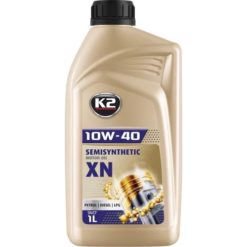 Motorový olej K2 TEXAR 10W-40 XN 1L