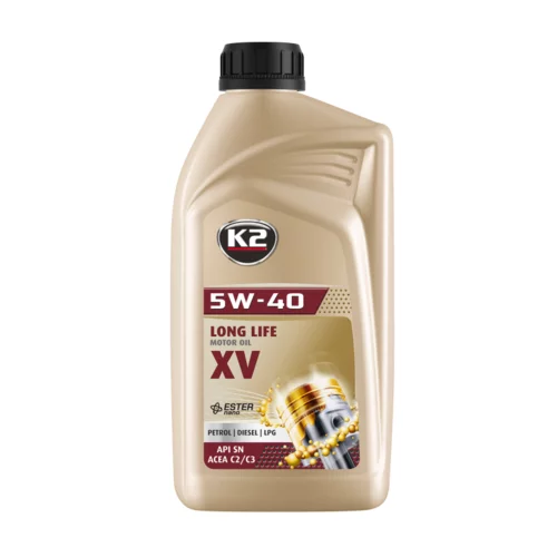 Motorový olej K2 TEXAR 5W-40 XV-C3 1L