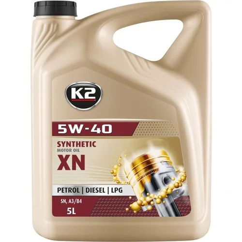 Motorový olej K2 5W-40 XN 5L