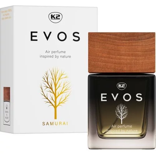Vôňa do auta K2 EVOS SAMURAI PERFUMY 50ml