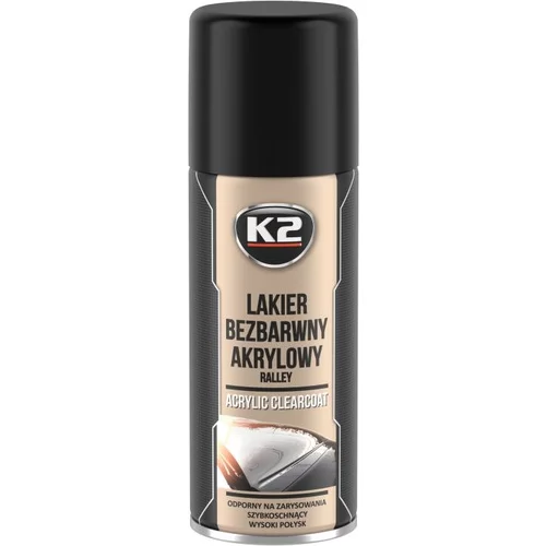 K2 BEZFARBOVÝ AKRYLOVÝ LAK RALLY 400 ML