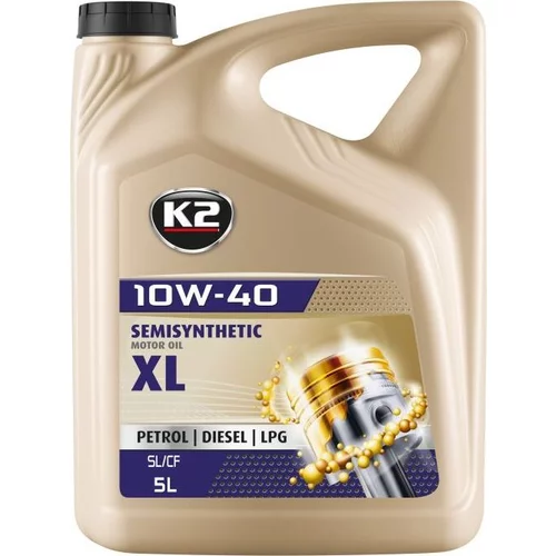 Motorový olej K2 TEXAR 10W-40 XL 5L