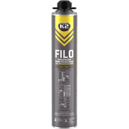 K2 FILO PIANA MONTAŻOWA PISTOLETOWA 750ml