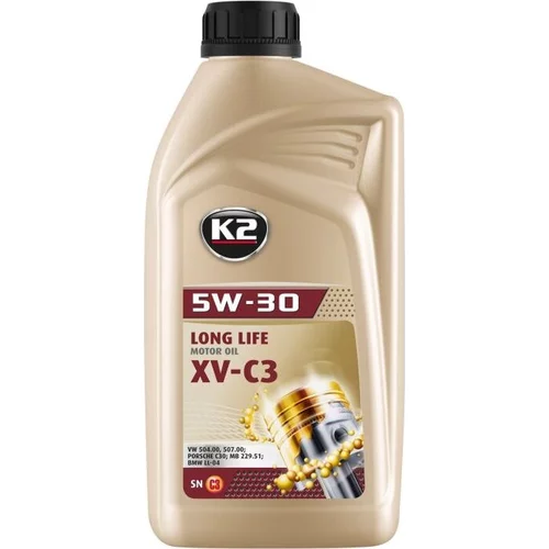 Motorový olej K2 TEXAR 5W-30 XV-C3 1L