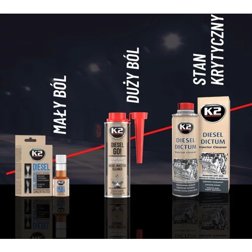 Aditívum do nafty DIESEL GO! 250ml /K2/ - obr. 2