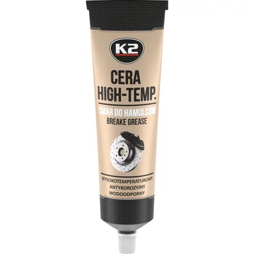 Vazelínové mazivo na brzdy K2 CERA HIGH-TEMP. 100ml