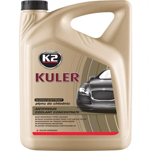 K2 KONCENTRÁT CHLADIČA ČERVENÝ 5 L