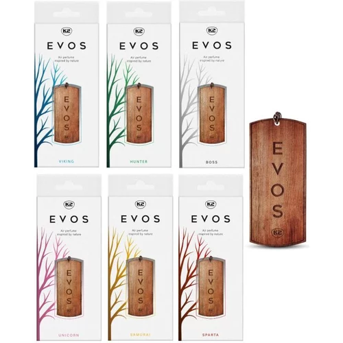Vôňa do auta EVOS MIX 6x2 vôní (12ks) /K2/ - obr. 2