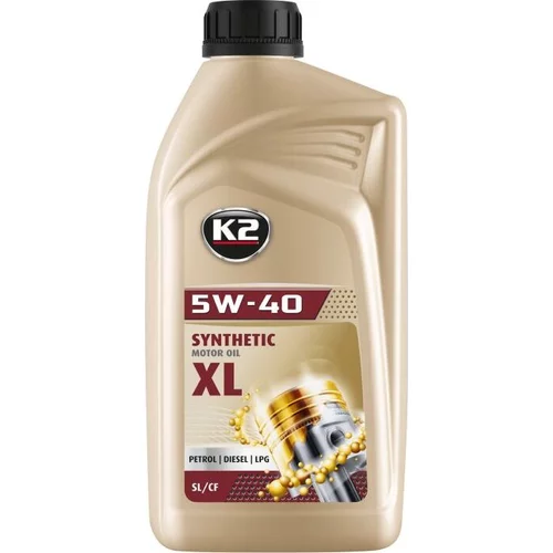 Motorový olej K2 5W-40 XL 1L
