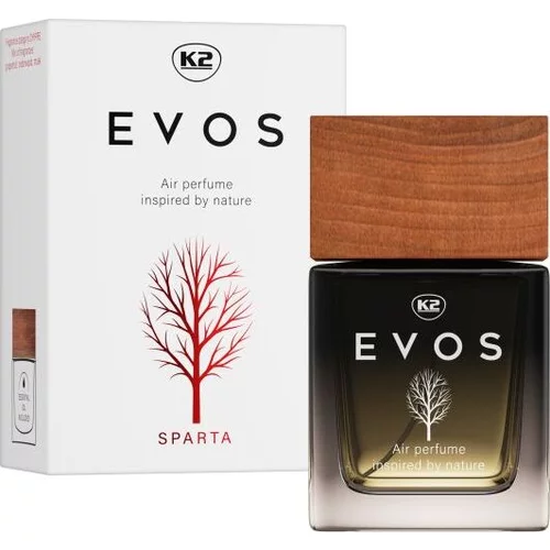 Vôňa do auta K2 EVOS SPARTA PERFUMY 50ml
