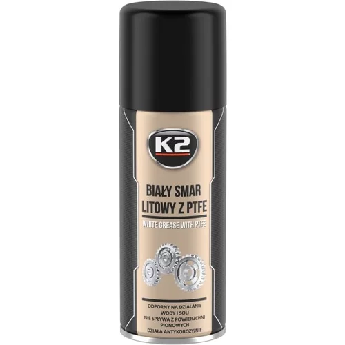 K2 BIELY MAZACÍ PROSTREDOK S PTFE 400ML