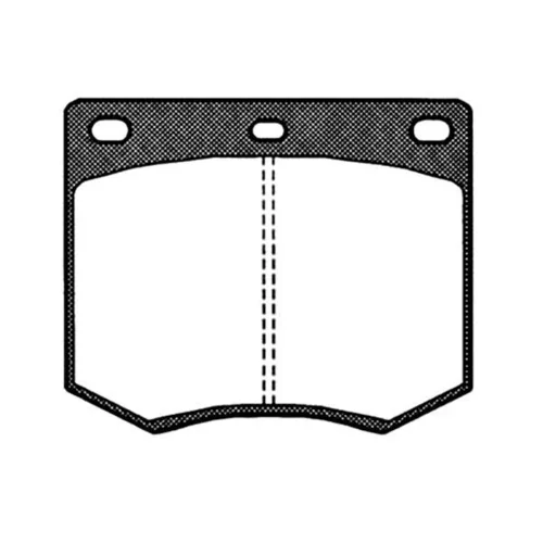 Sada brzdových platničiek kotúčovej brzdy KAVO PARTS BP-3010