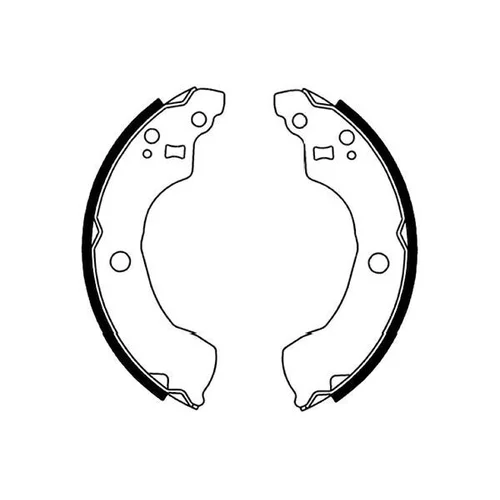 Sada brzdových čeľustí KAVO PARTS BS-7427