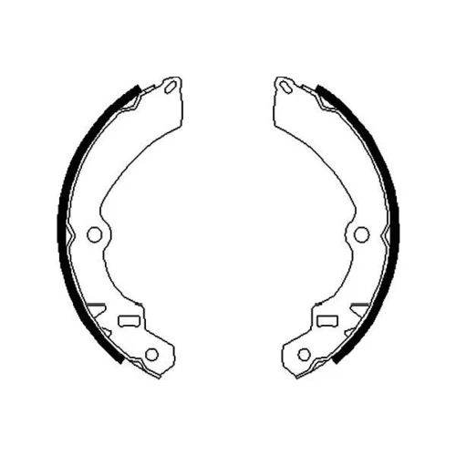 Sada brzdových čeľustí KAVO PARTS BS-8905