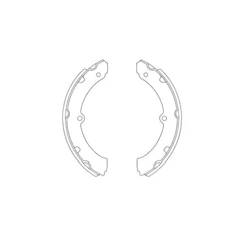 Sada brzdových čeľustí KAVO PARTS BS-9942