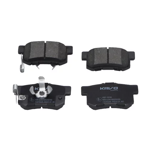 Sada brzdových platničiek kotúčovej brzdy KAVO PARTS KBP-10096