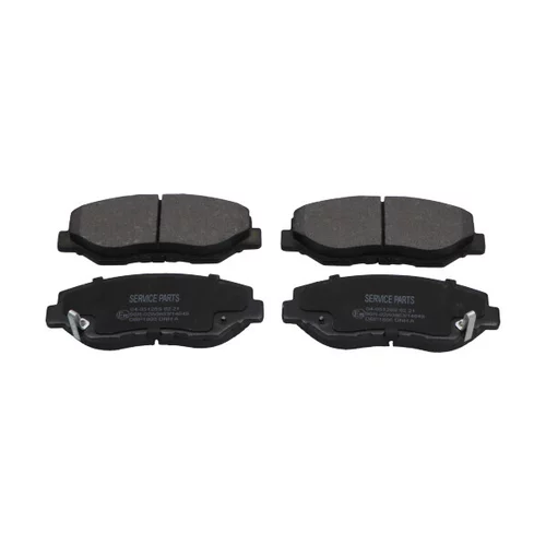 Sada brzdových platničiek kotúčovej brzdy KAVO PARTS KBP-2034