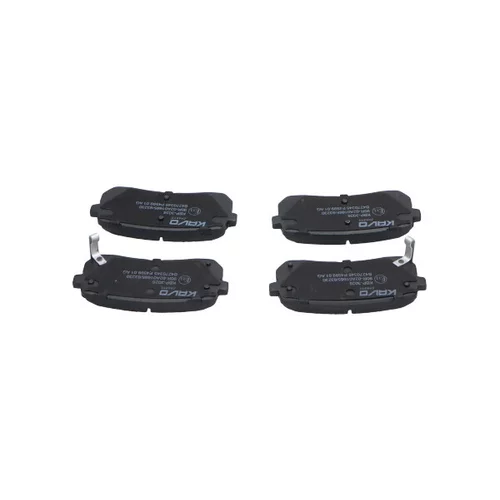 Sada brzdových platničiek kotúčovej brzdy KBP-3026 (KAVO PARTS) - obr. 2
