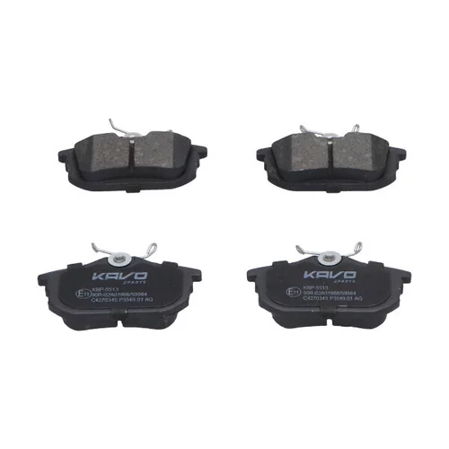 Sada brzdových platničiek kotúčovej brzdy KAVO PARTS KBP-5513