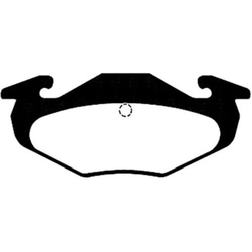 Sada brzdových platničiek kotúčovej brzdy KAVO PARTS BP-8515
