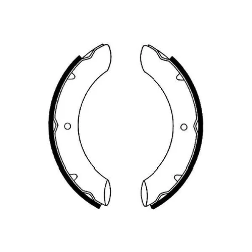 Sada brzdových čeľustí KAVO PARTS BS-9927