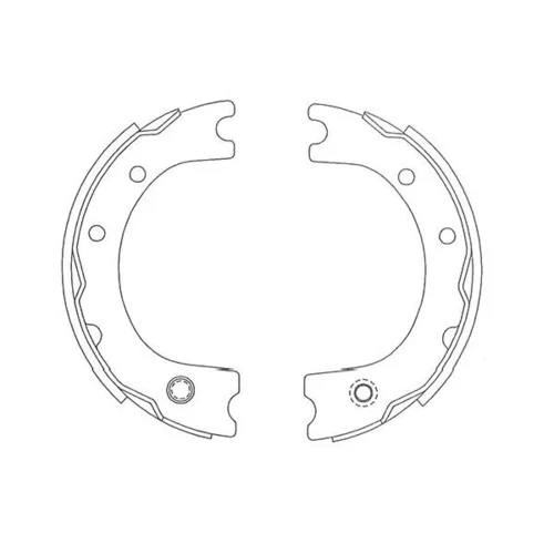 Sada brzdových čeľustí KAVO PARTS BS-9940