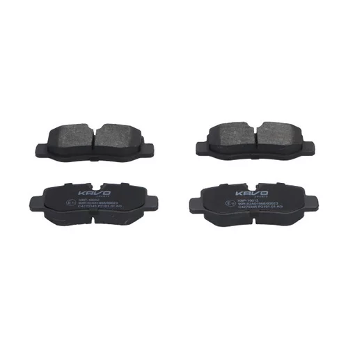 Sada brzdových platničiek kotúčovej brzdy KAVO PARTS KBP-10012