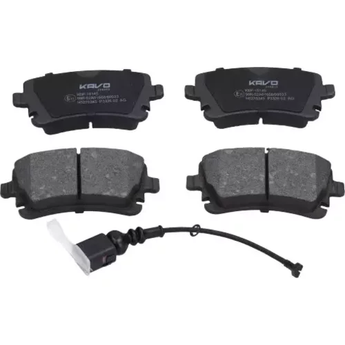 Sada brzdových platničiek kotúčovej brzdy KAVO PARTS KBP-10145