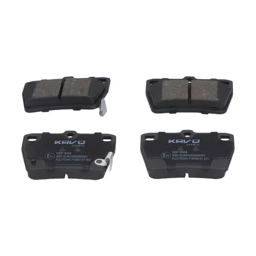 Sada brzdových platničiek kotúčovej brzdy KAVO PARTS KBP-9068
