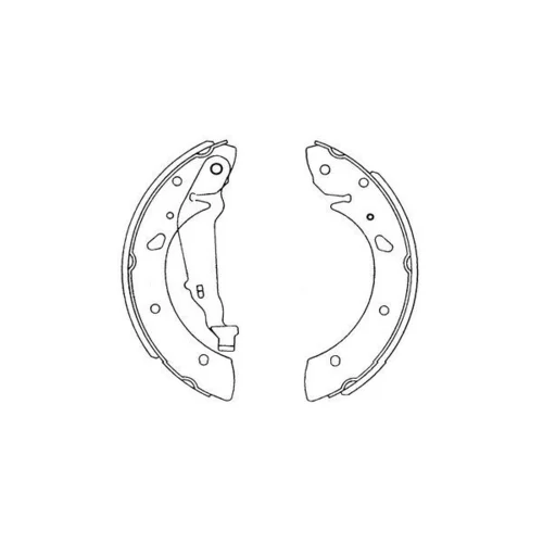 Sada brzdových čeľustí KAVO PARTS KBS-9915