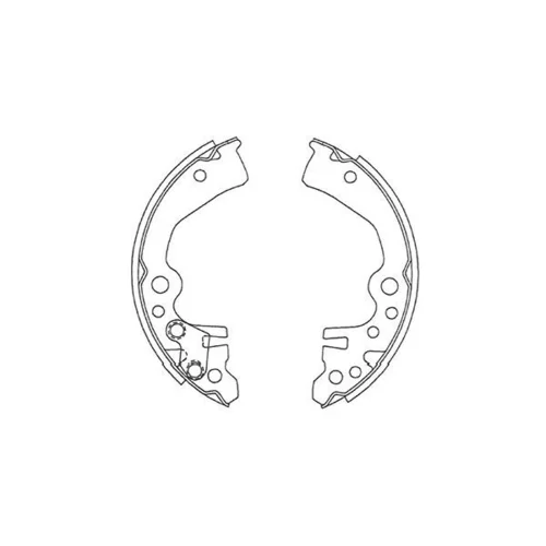 Sada brzdových čeľustí KAVO PARTS BS-7433