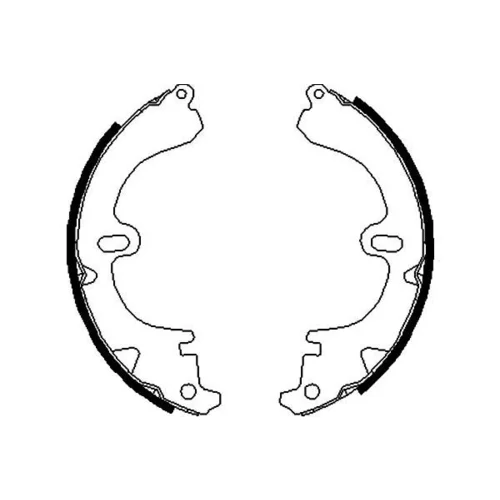 Sada brzdových čeľustí KAVO PARTS BS-9904