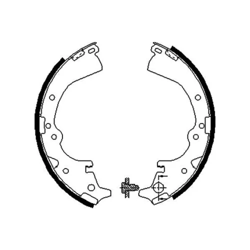 Sada brzdových čeľustí KAVO PARTS BS-9905