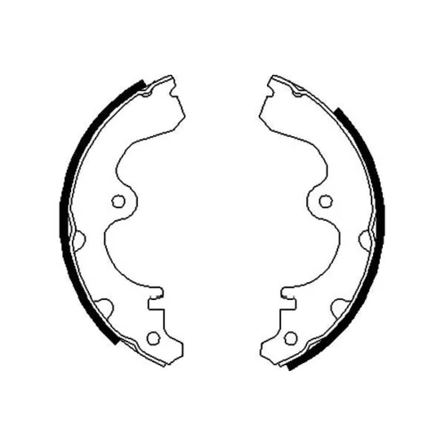 Sada brzdových čeľustí KAVO PARTS BS-9910