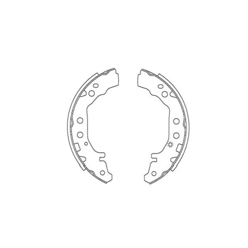 Sada brzdových čeľustí KAVO PARTS BS-9950
