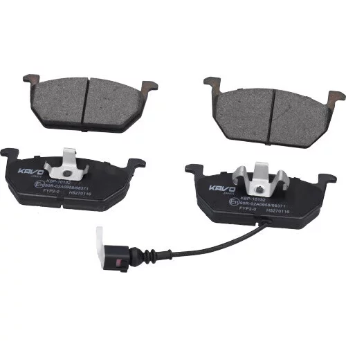 Sada brzdových platničiek kotúčovej brzdy KAVO PARTS KBP-10132