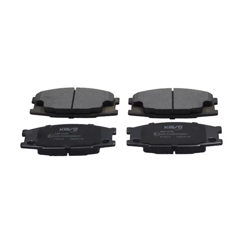 Sada brzdových platničiek kotúčovej brzdy KAVO PARTS KBP-5539